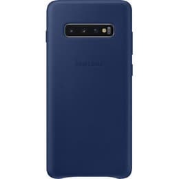 Case Galaxy S10+ - Leather - Blue