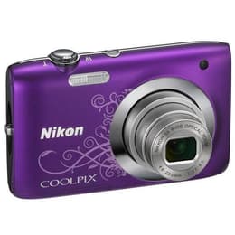 Compact Coolpix S2600 - Purple + Nikkor Nikkor 5x Wide Optical Zoom 4,6-23mm f/3.2-6.5 f/3.2-6.5