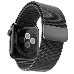 Apple Watch (Series 3) 2017 42 - Stainless steel Space Gray - Milanese Black