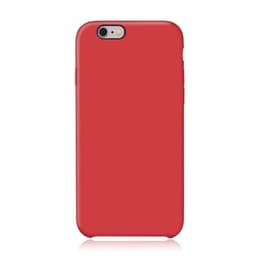 Case iPhone 6 Plus/6S Plus and 2 protective screens - Silicone - Red