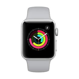 Apple Watch (Series 3) 2017 42 - Aluminium Silver - Sport loop Fog