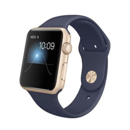 Apple Watch (Series 1) 42 - Aluminium Rose gold - Sport loop Midnight blue