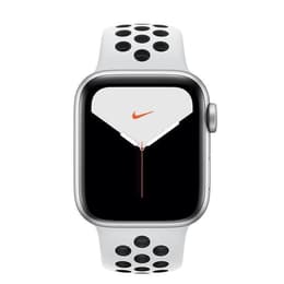 Apple Watch (Series 4) September 2018 44 - Aluminium Silver - Sport Nike White/Black