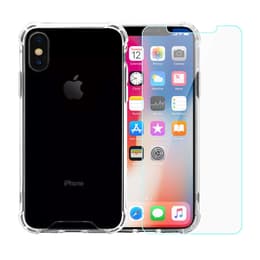 Case iPhone X/XS case and 2 s - Recycled plastic - Transparent