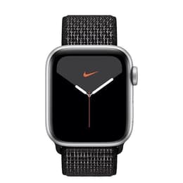 Apple Watch (Series 5) September 2019 44 - Aluminium Silver - Sport Nike Black