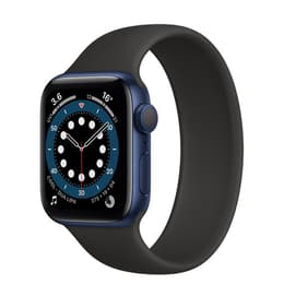 Apple Watch (Series 6) September 2020 44 - Blue - Sport loop Black