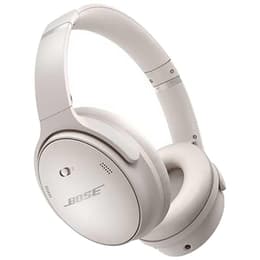 Bose QuietComfort 45 Noise-Cancelling Bluetooth Headphones with microphone - White