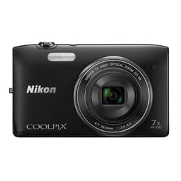 Nikon Coolpix S3500 Compact 20.1Mpx - Black