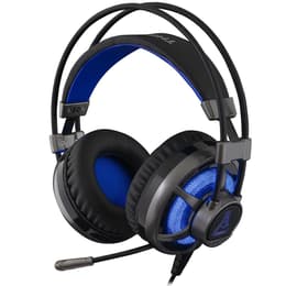 The G-Lab Korp Selenium gaming wired Headphones with microphone - Black