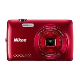 Nikon Coolpix S4300 Compact 16Mpx - Red
