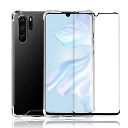 Case and 2 protective screens Huawei P30 Pro - Recycled plastic - Transparent