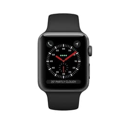 Apple Watch (Series 3) GPS 42 - Aluminium Black - Sport loop band Black