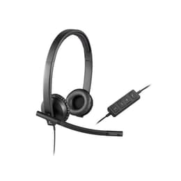 Logitech H570E noise-Cancelling wired Headphones with microphone - Black