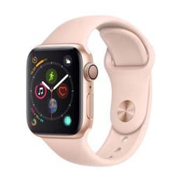 Apple Watch (Series 4) GPS 40 - Aluminium Gold - Sport loop band Pink