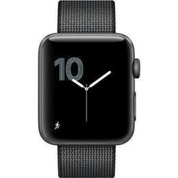 Apple Watch (Series 3) September 2017 42 - Aluminium Grey - Woven nylon Grey