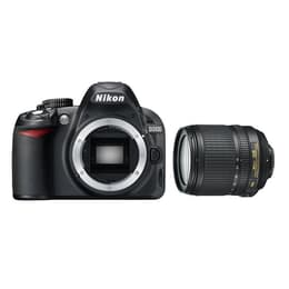 Reflex D3100 - Black + Nikon AF-S DX Nikkor 18-55mm f/3.5 Reflex D3100 - Black + Nikon AF-S DX Nikkor 18-55mm f/3.5
