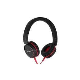 Sony red and black headphones clearance