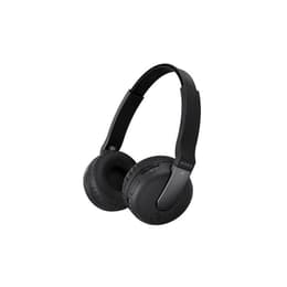 Sony DR BTN200 wireless Headphones with microphone Black Back