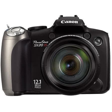 Canon PowerShot SX20 IS Bridge 12Mpx - Black