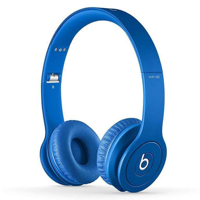 Beats By Dr. Dre Solo HD Headphones with microphone - Blue