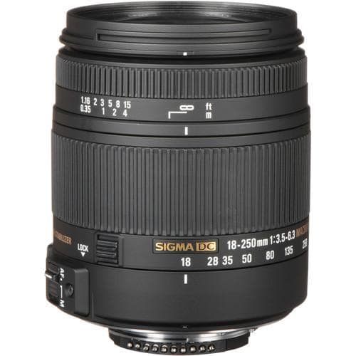 Sigma Camera Lense 18-250mm f/3.5-6.3