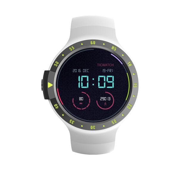 Mobvoi Smart Watch Ticwatch S HR GPS - White