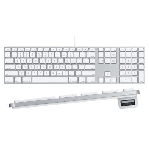Apple Keyboard (2007) Num Pad - Silver - AZERTY - French