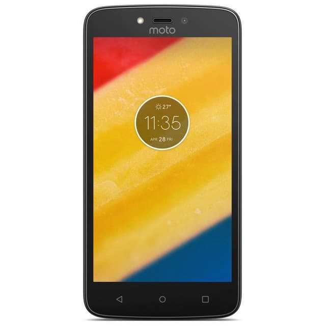Motorola Moto C 8 GB (Dual Sim) - Black - Unlocked
