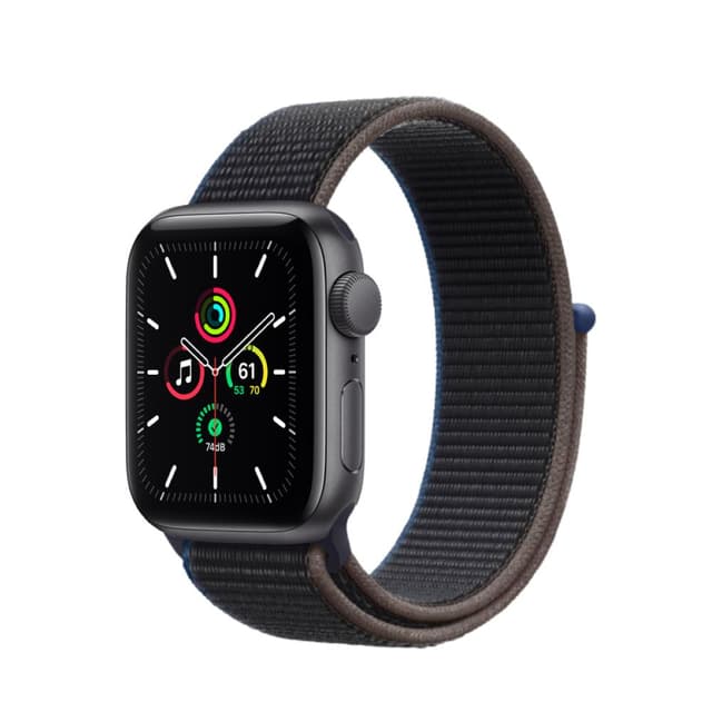 Apple Watch (Series SE) GPS 40 - Aluminium Space Gray - Sport loop Anthracite/Black