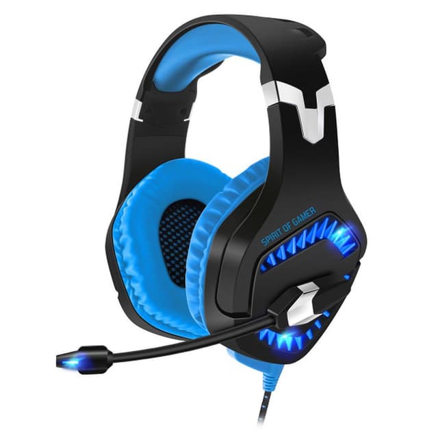 Spirit Of Gamer Elite H40 gaming wired Headphones with microphone - Black