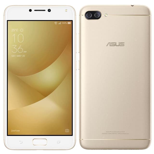 Asus Zenfone 4 Max 32 GB (Dual Sim) - White Gold - Unlocked