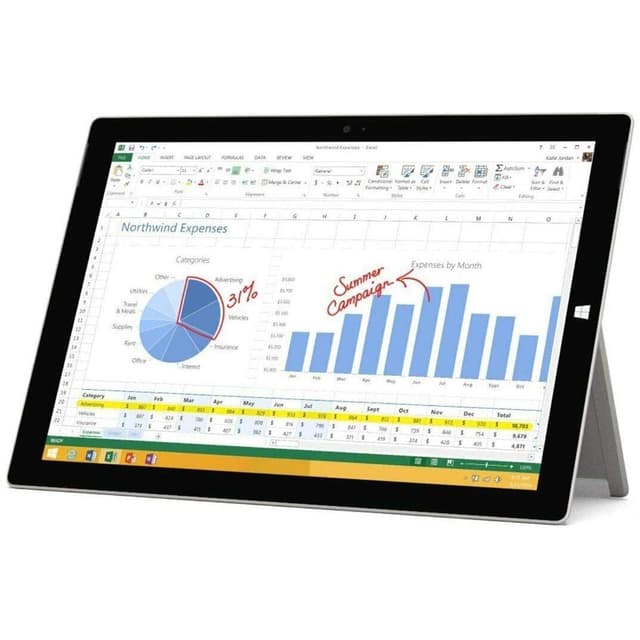 Microsoft Surface Pro 3 12-inch Core i5-4300U - HDD 128 GB - 4GB