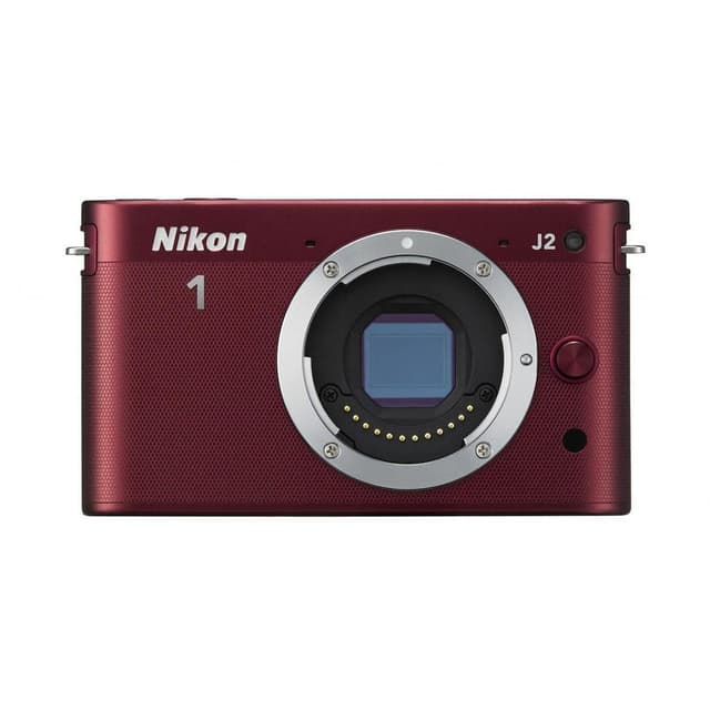 Nikon 1 J2 Hybrid 10Mpx - Red