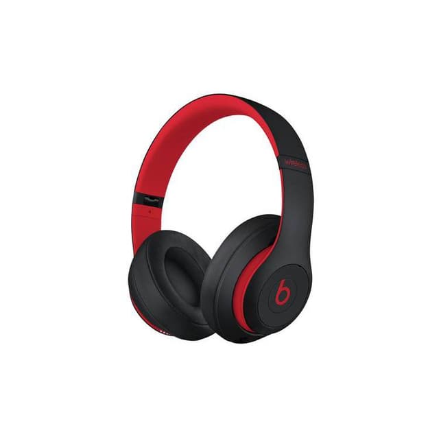 Beats By Dr. Dre Studio 3 Wireless Noise-Cancelling Bluetooth Headphones with microphone - Black/Red